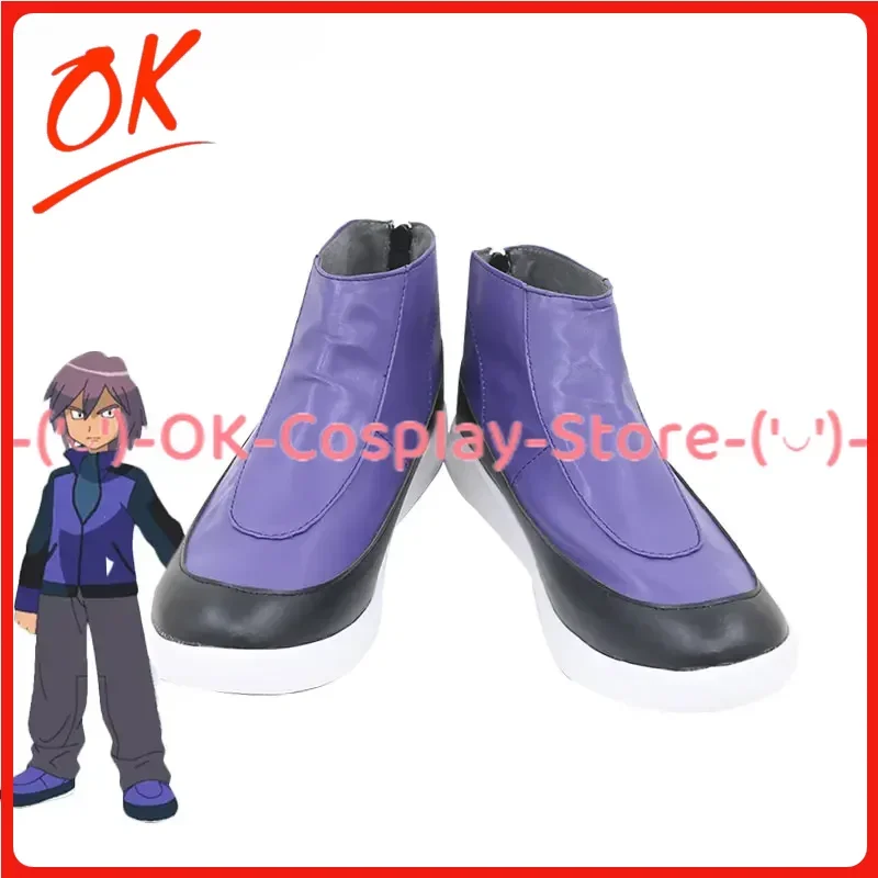 

[Customized] Paul Cosplay Shoes Anime Roleplay Prop Halloween Carnival Party PU Leather Boots