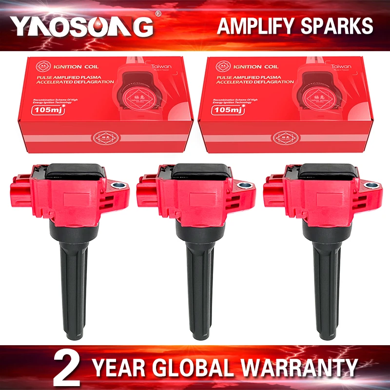 

Performance Ignition Coil For Mitsubishi Mirage G4 Mirage L3 1.2L 2014 2015 2017 2018 Outlander Daihatsu 1832A057 UF815 FK0443