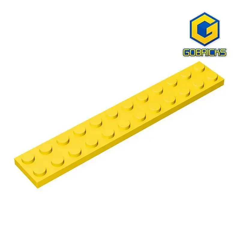 

MOC PARTS GDS-514 Пластина 2x10, совместимая с lego 3832 деталями детского строительного блока «сделай сам», пластина из частиц «сделай сам»