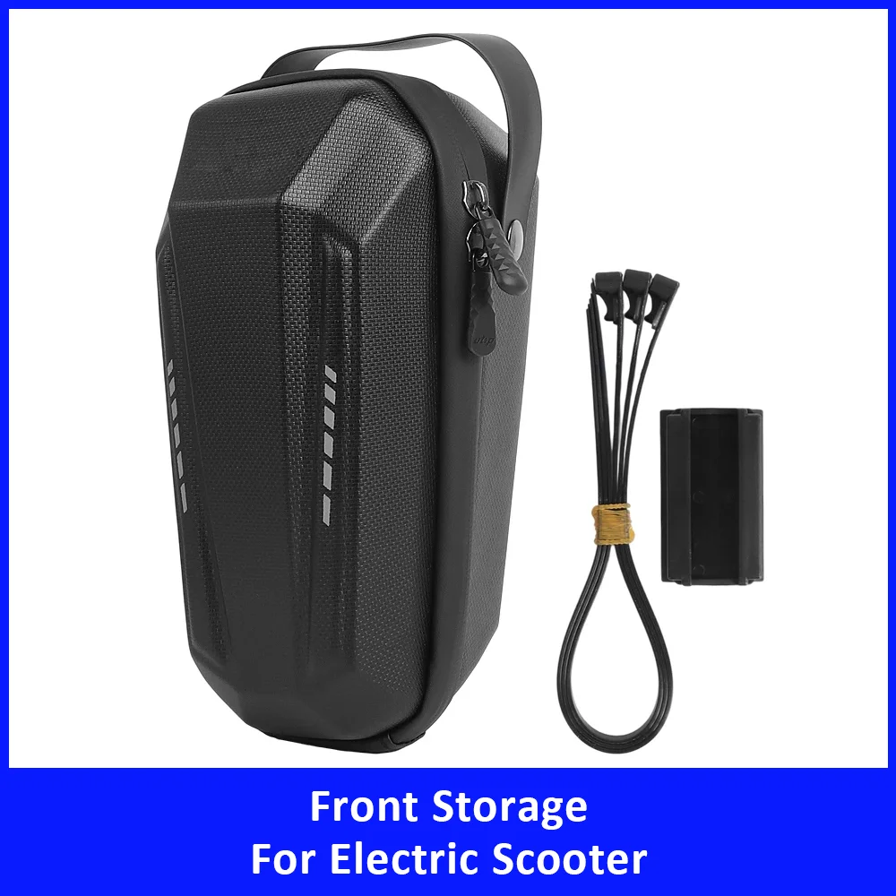 

2L 3L Universal Front Handlebar Bag Waterproof for Electric Scooter Electric Bicycle MTB Quick Release Hard Shell Storage Bag