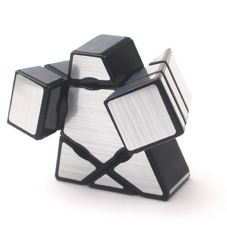 Yongjun YJ 1x3x3 argent ou or démon Cube fantôme vitesse Puzzle miroir Cubes magiques pour enfants jouet éducatif Alien en forme de Cube