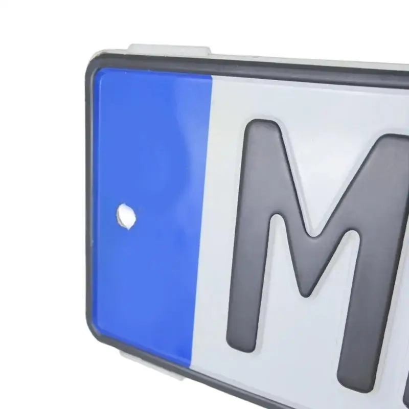 High Strength ABS Plastic License Plate Bracket Support For Russian Vehicles Resistant To Extreme Weather Conditions