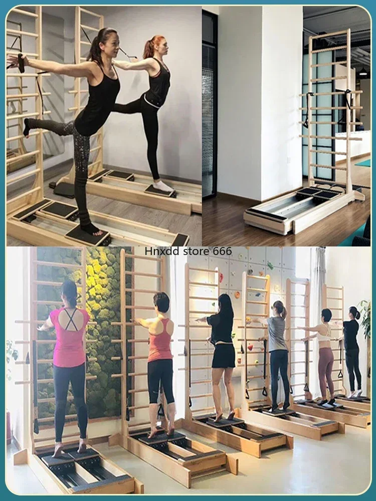 Large Instrument Core Two-way Ladder Bed Yoga Studio Stretching Pilates Bed