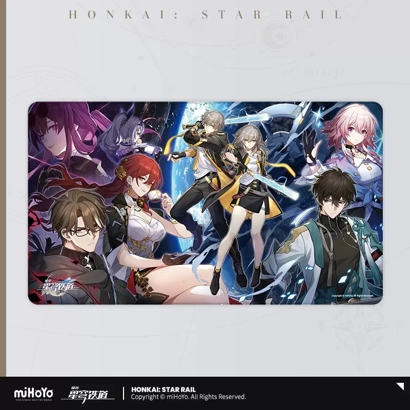 Pre vendita miHoYo ufficiale Honkai Star Rail circostante Anime Fashion puntelli serie a tema Big Mouse Pad Table Pad regali di compleanno