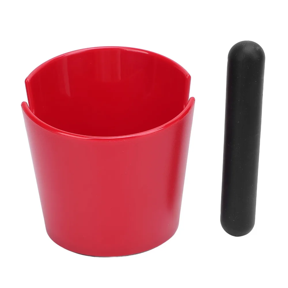 Splash Proof Coffee Knock Box Removable Knock Bar Plastic Material Coffee Grounds Container Anti Slip Bottom