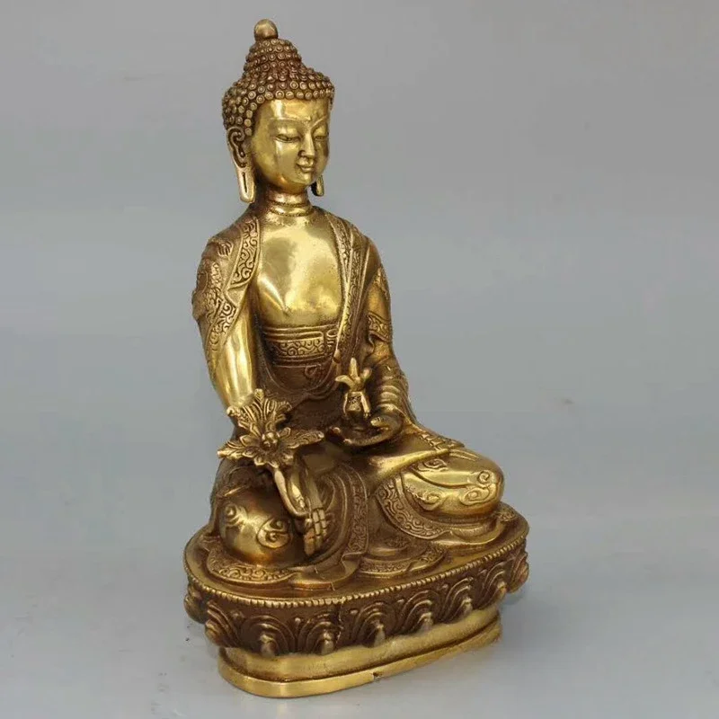 

Menla Medicine Medical Buddha Medicine Buddha Statue Dragon Bhaisajya copper