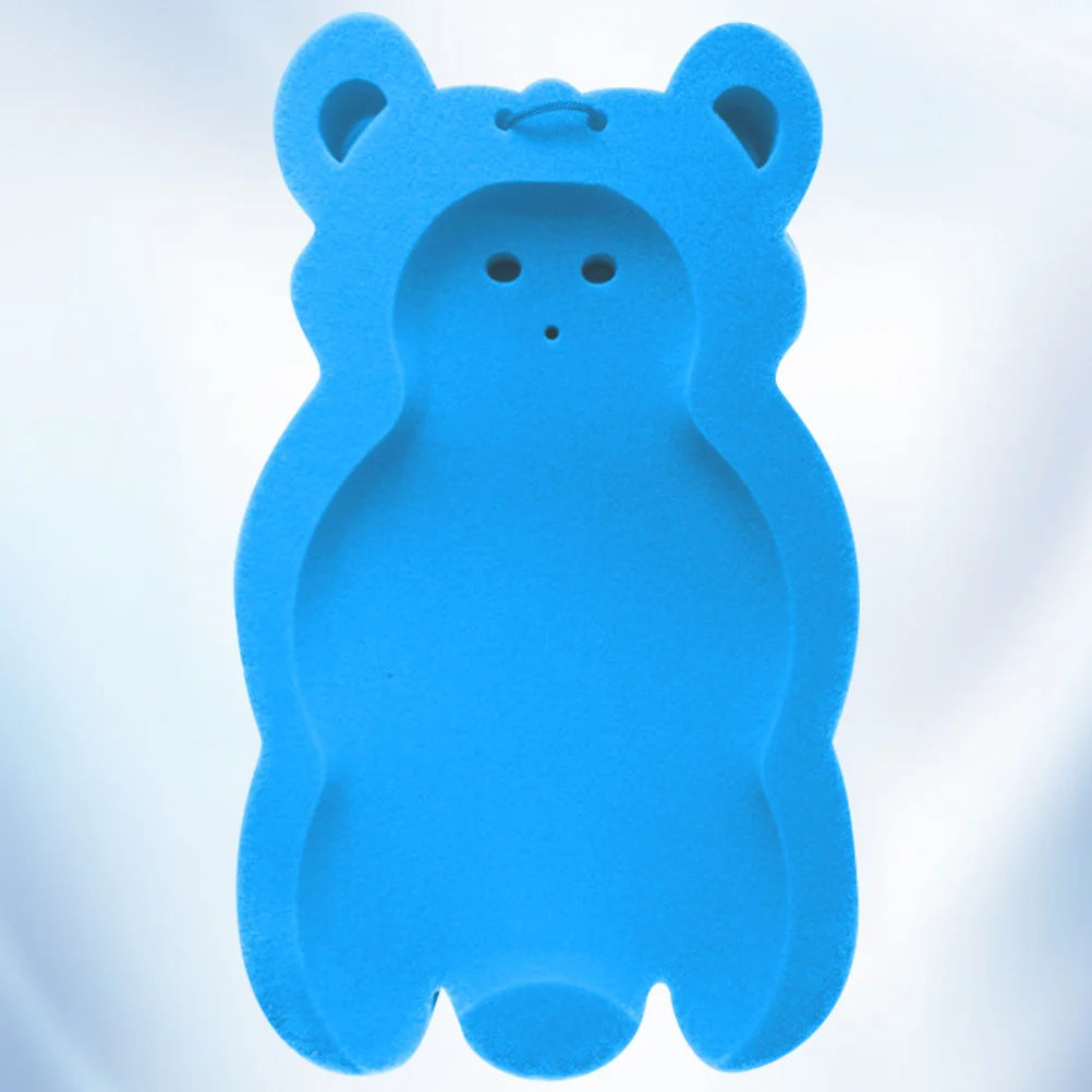 

Синий детский коврик из губки для ванной, противоскользящая мягкая подушка, детская подушка для купания, нескользящий практичный коврик для ванной комнаты, аксессуары для ванной комнаты