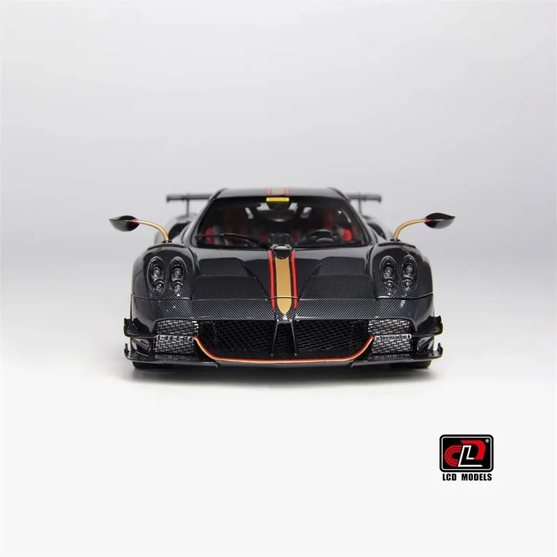 LCD car model 1/18 Pagani Huyara Roadster BC car model simulation alloy display cars model room ornament boy collection gift