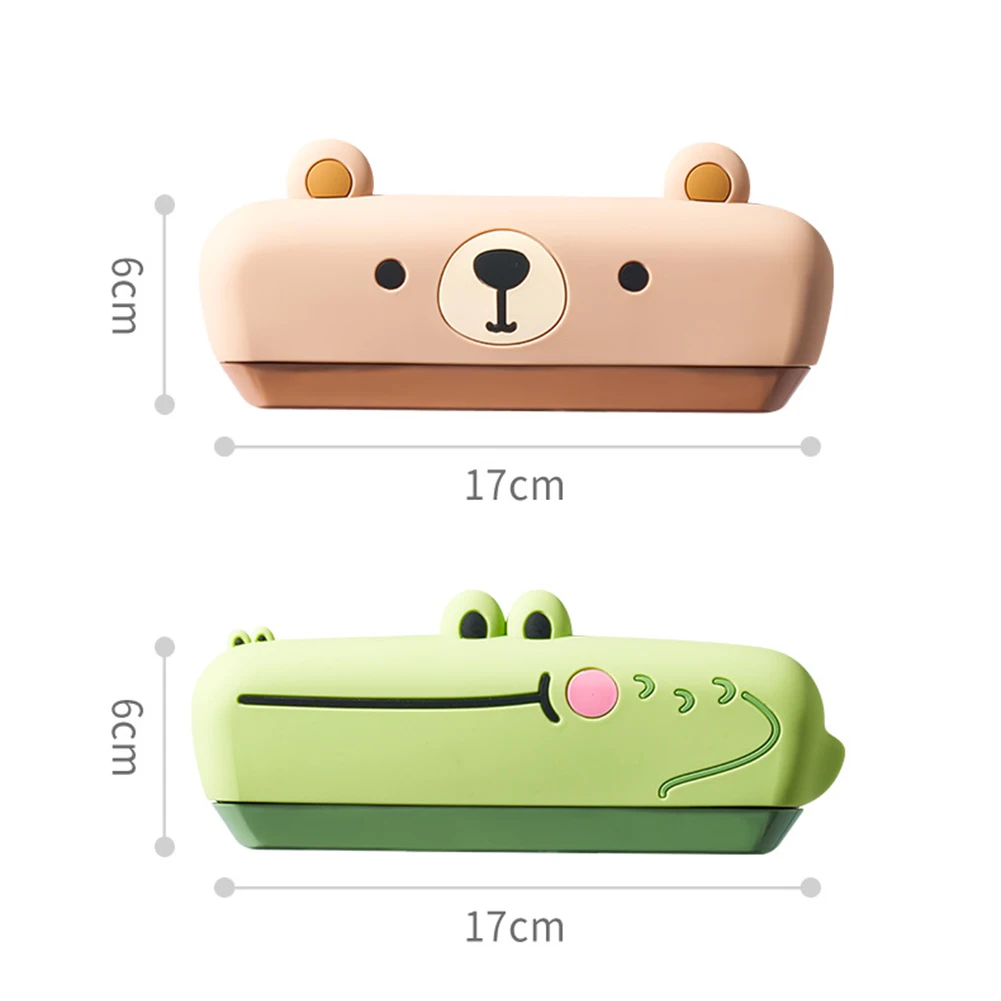 16 Holes Harmonica Random Color Kids Educational Toy Clear Sound Production Colorful Pattern Lightweight Design