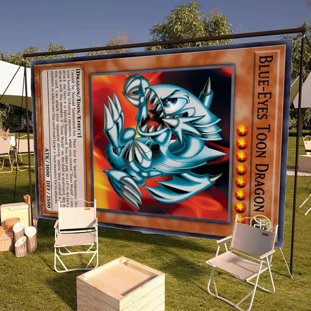 Yu-Gi-Oh MONSTER Anime Chart Flag for Living Room Home Dorm Decor Art Home Decor Banner