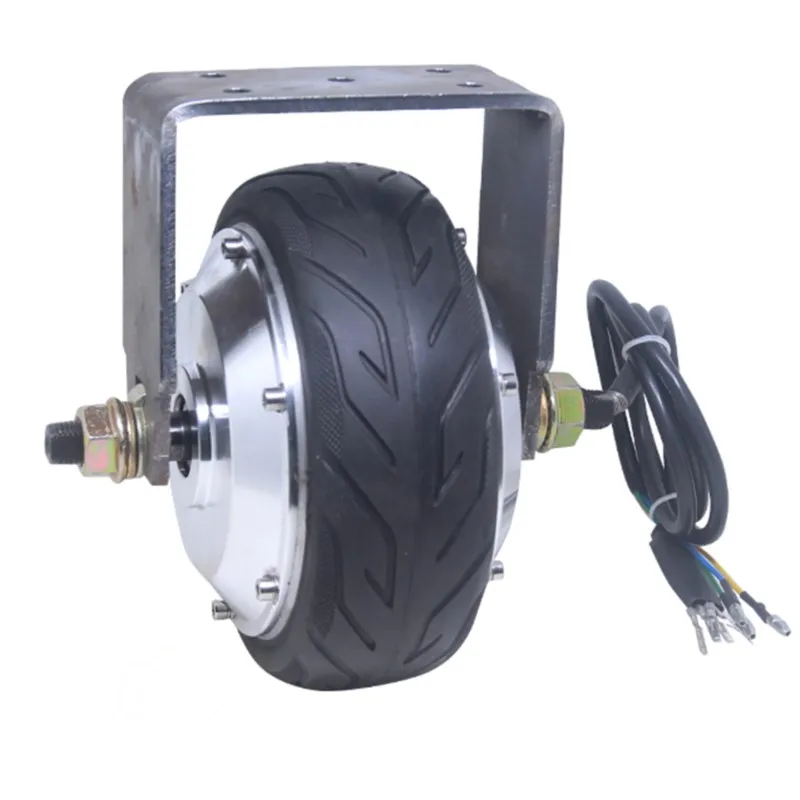 156 Toothed Reduction Motor DC Brushless Hub Speed Control 6-inch 36v 360w Low Speed High Torque Rail Medical Dining Car