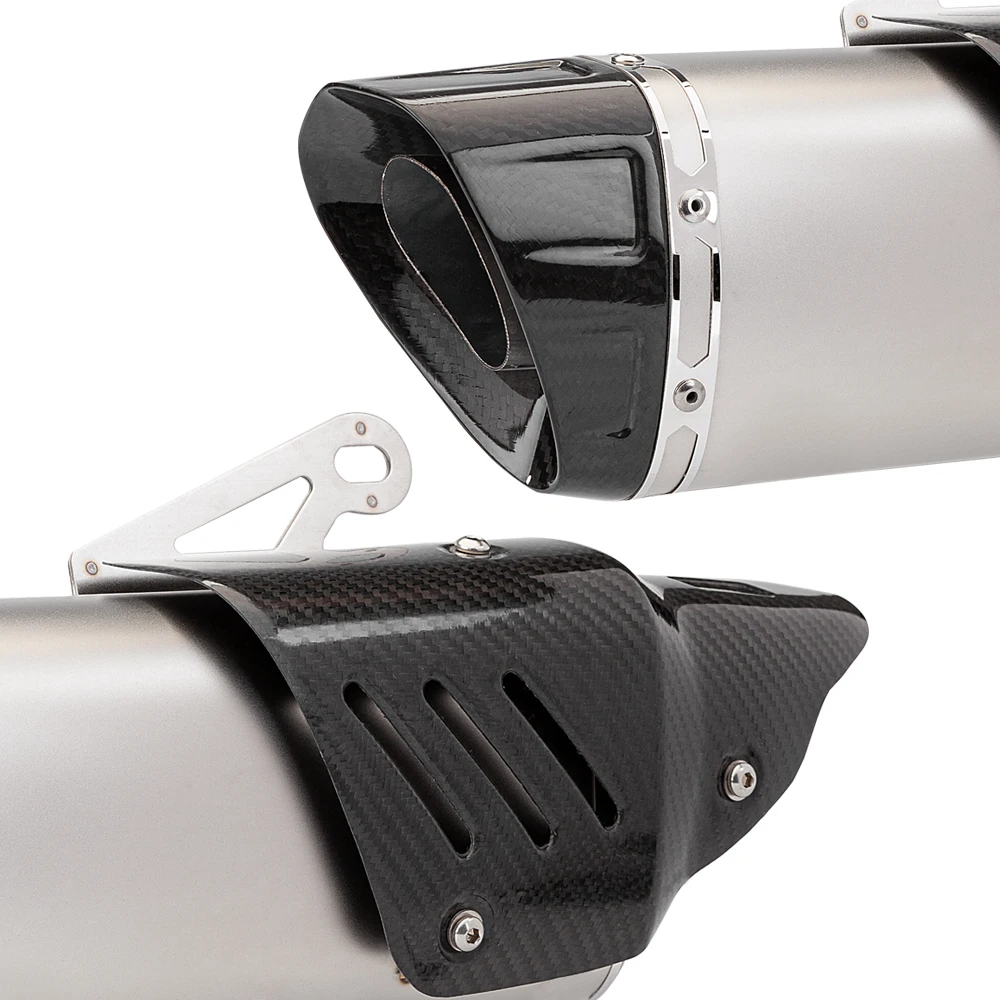 51mm Motorcycle Universal Quality Exhaust Pipe Muffler for CBR650F CBR300 Z250 Z400 Z900 Z800 R3 R6