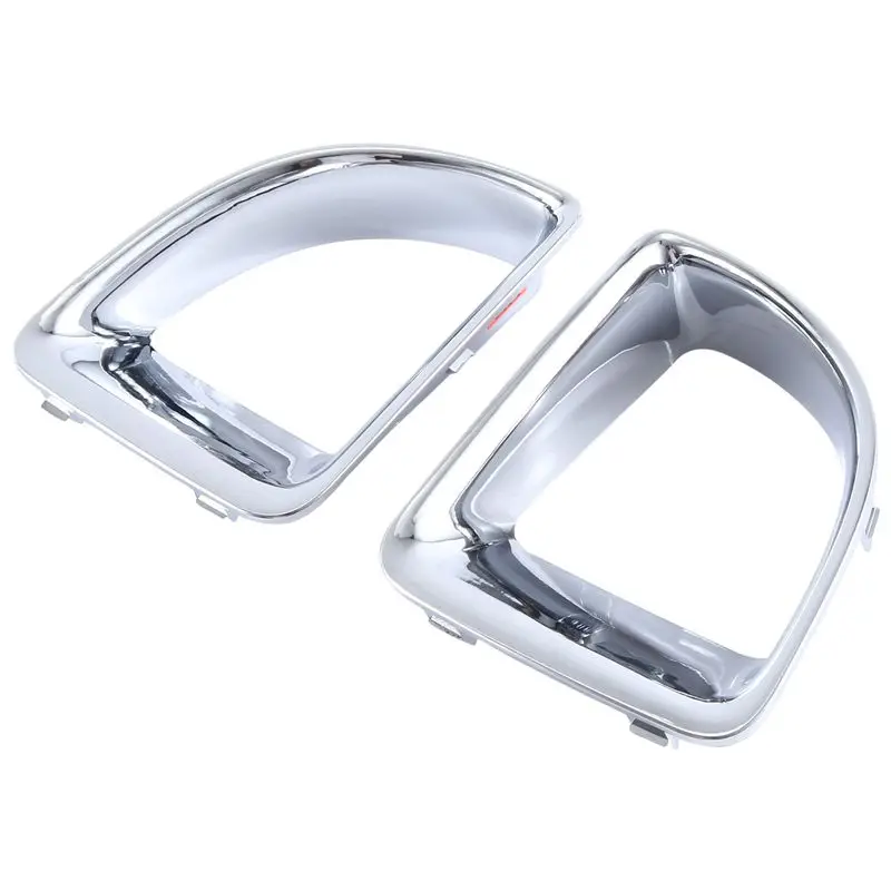 

A13F-For BMW Mini R55 R56 R57 R58 R59 JCW S New Front Air Duct Frame Chrome 1 Pair Set 51117255119 51117255120 Parts Accessories