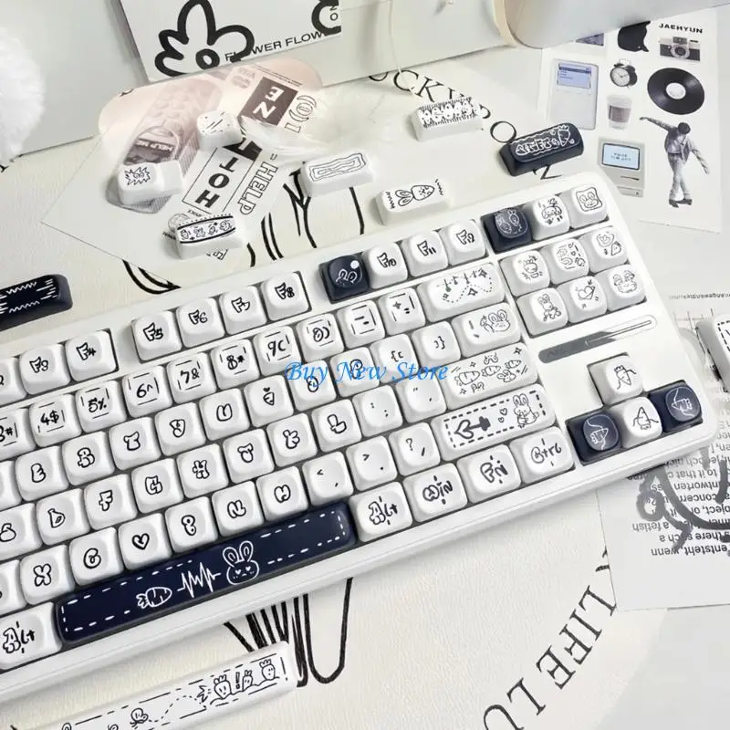 

20CE Replacement KeyCap Set 13pcs PBT Heat Sublimation for Mechanical Keyboards