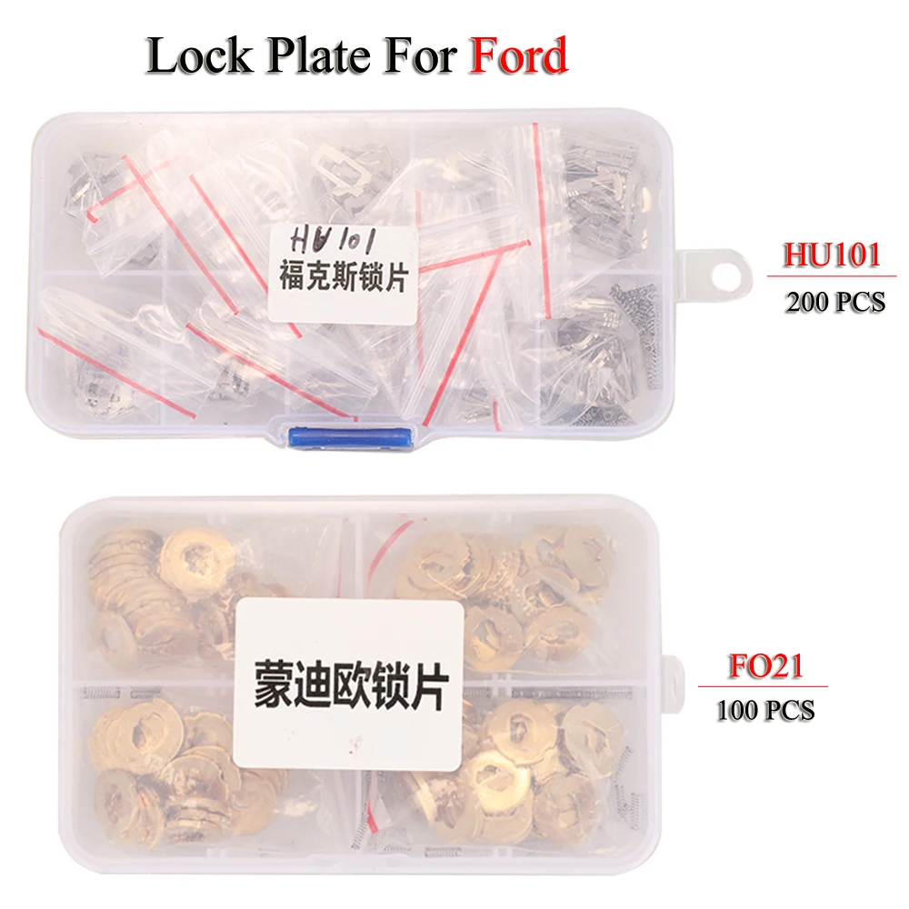 

jingyuqin HU101 FO21 Lock Reed Lock Plate For Ford Mondeo Focus For Land Rover Jaguar Car Key Lock Repair Kit Accessories