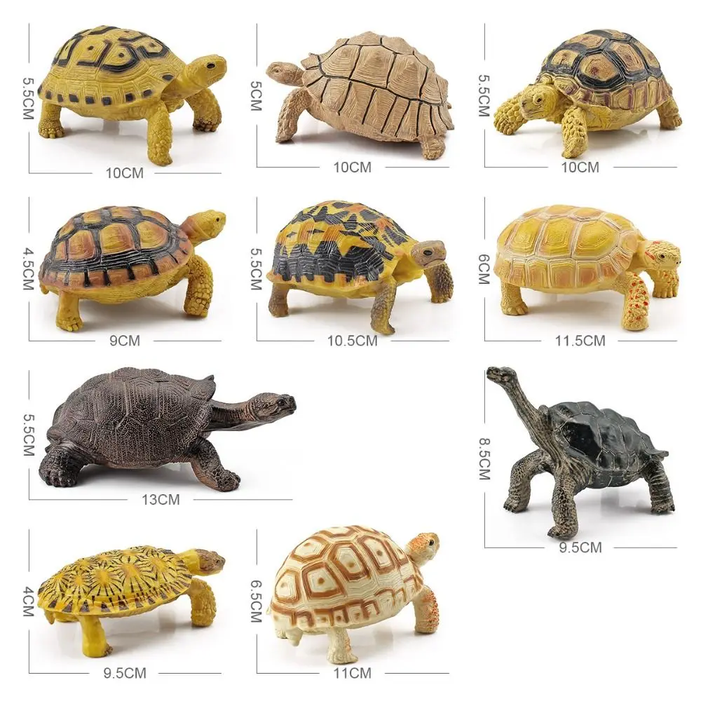 Leatherback Schildpad Actiefiguren Simulatie Realistisch Zeeschildpad Model PVC Materiaal Educatief