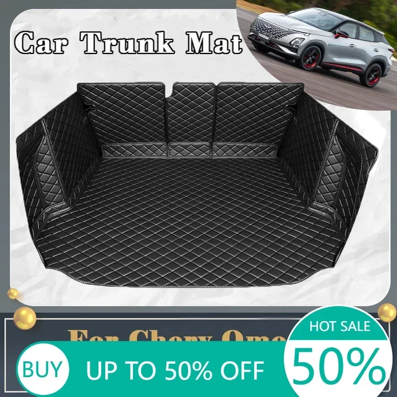 Car Trunk Mat For Chirey Chery Omoda 5 FX 2022 2023 2024 2025 Dirt-resistant Fully Trunk Mat Rear Cargo Tray Car Accessories