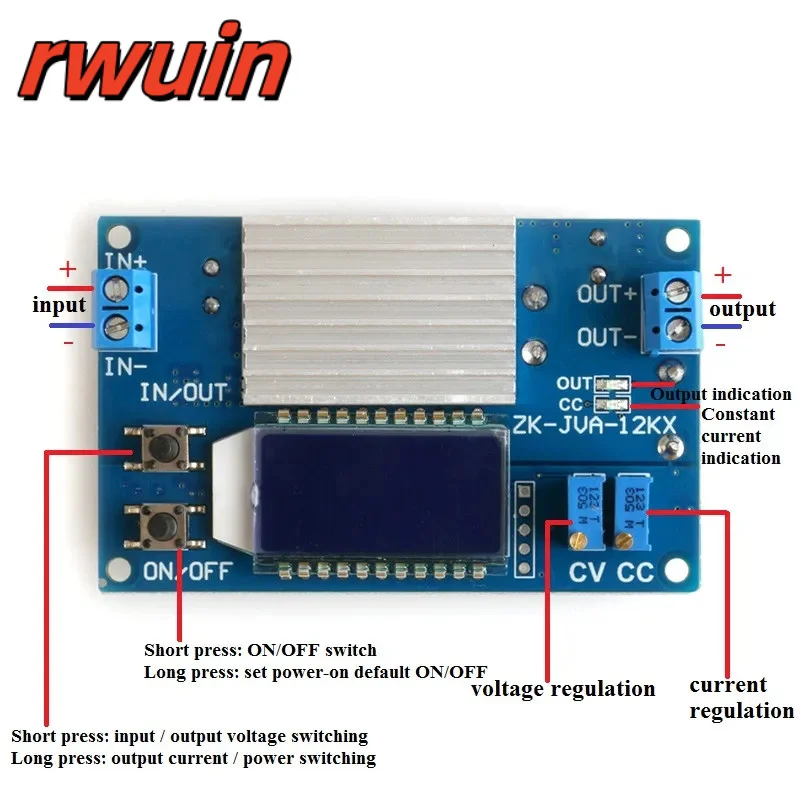 12A 160W DC-DC Adju…