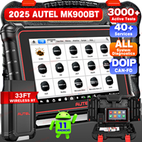 Autel MaxiCOM MK900 BT MK900BT 8 Inch Car Diagnostic Tools 40+ Services CAN FD DOIP OBD2 Scanner Upgrade of MK808BT Pro MK808S