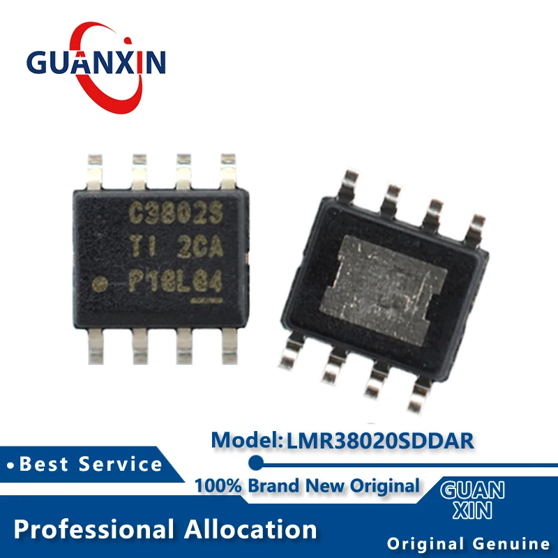 

100% New electronics LMR38020SDDAR SO-8 Marking C3802S LMR38020