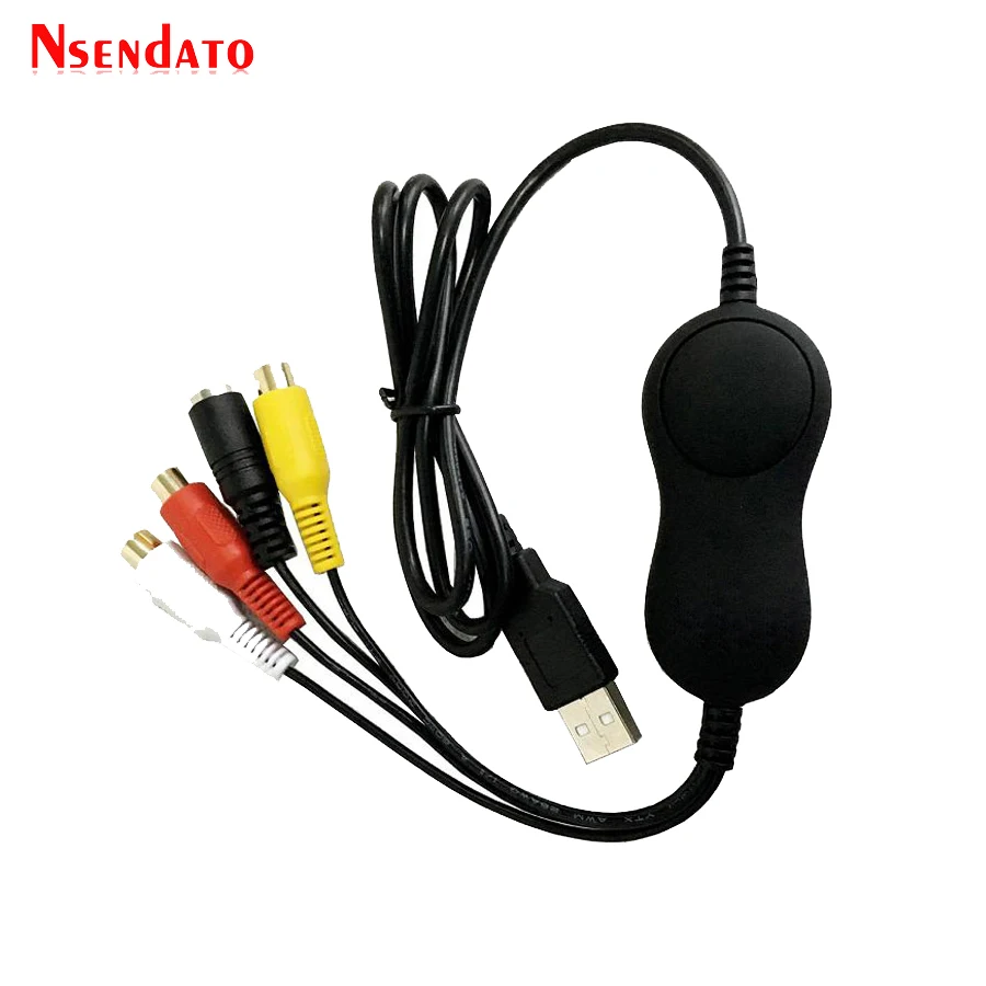 

Ezcap158 USB2.0 Video Audio Grabber Card Analog Video Recording to Digital USB UVC Capture for XBOX PS3 VHS Windows MAC Android