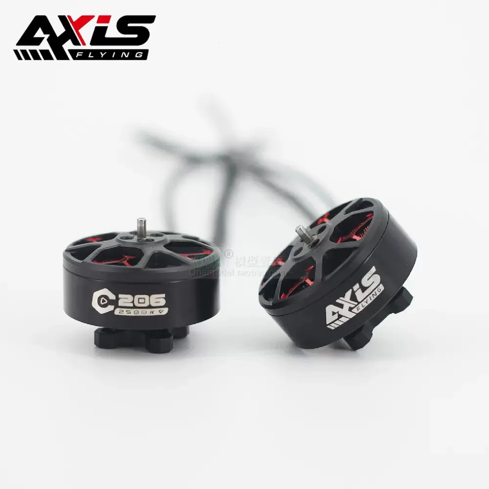 1/4PCS Axisflying C206 2006 1960KV/2500KV FPV Brushless Motor 6S Lipo1.5mm Shaft For RC FPV 3.5inch Duct Circle Drones DIY Parts