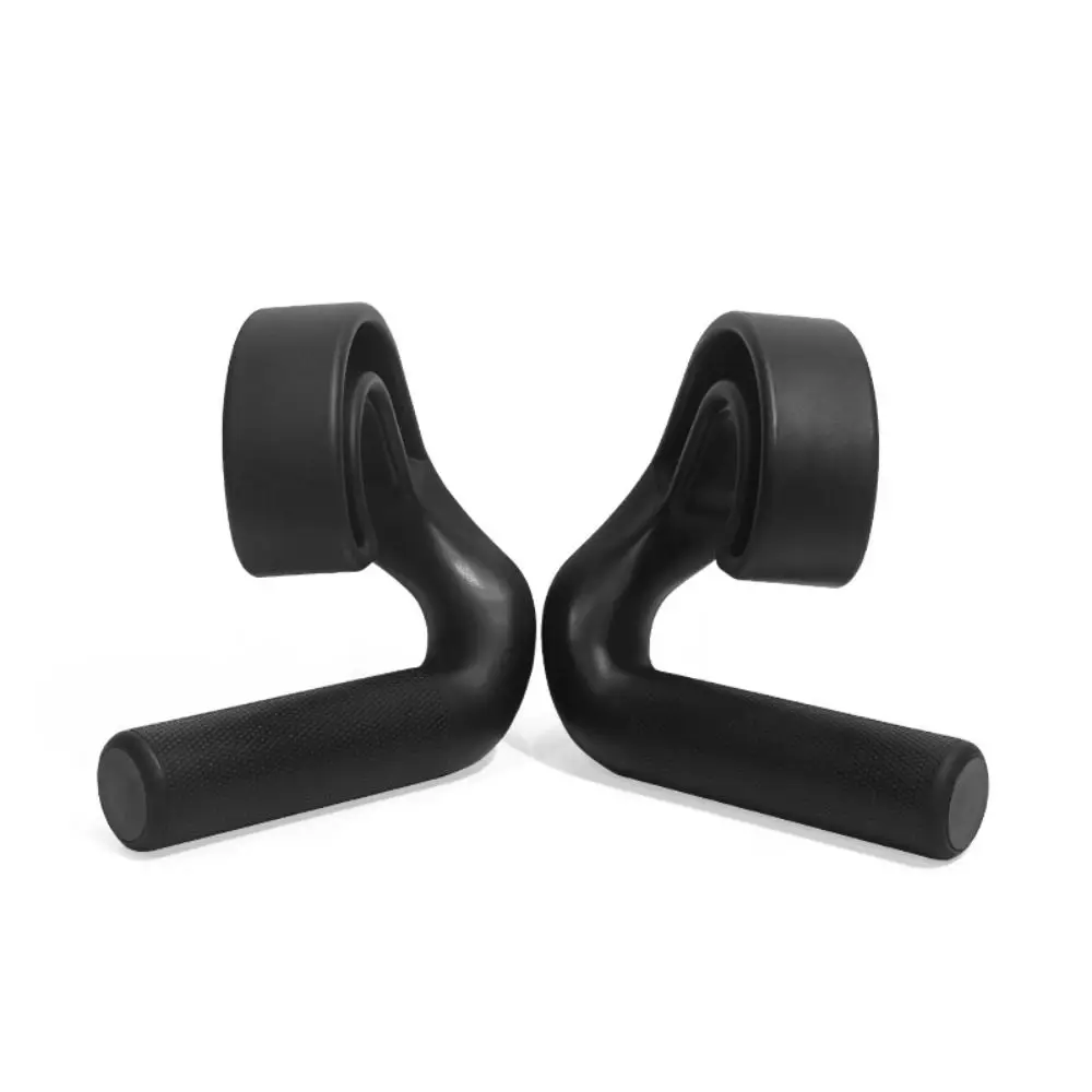 

1 Pair Hook Type Fitness Grip Handle Pull-up 45° Gym Sport Handle Non-slip Easy To Grip Weightlifting Grip Handle Men/Women
