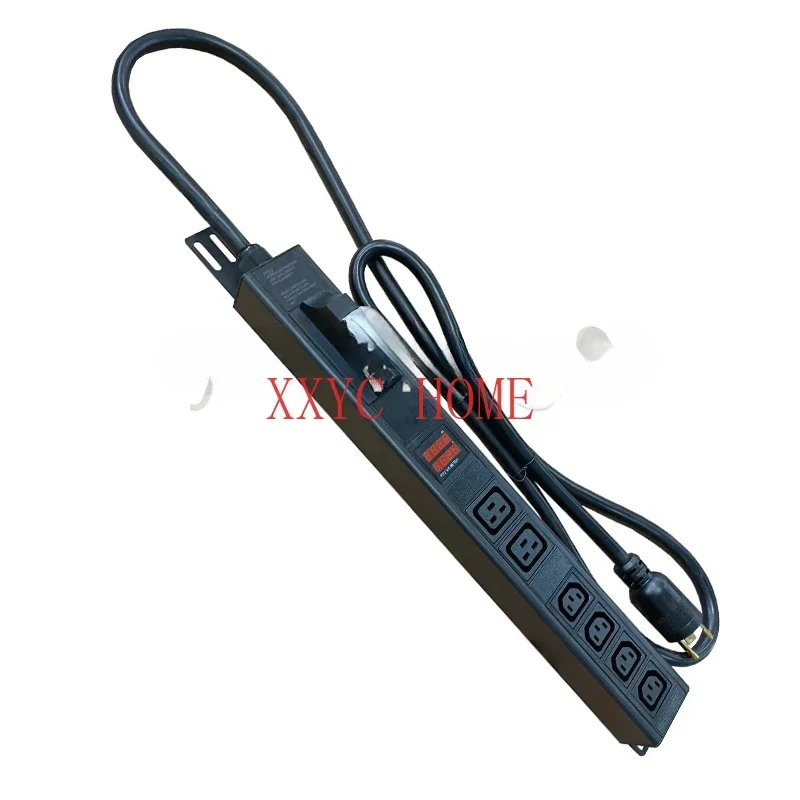 

Enchufe de 6 puertos C13 /C19 240v 30Amp PDU L6-30P Enchufe inteligente para rack de PDU de alta potencia