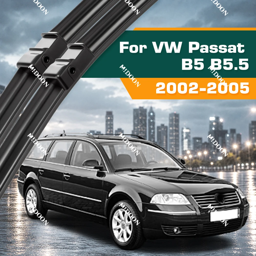 Für VW Passat B5 B5.5 2002-2005 2003 2004 Scheibenwischer Vordere Wischerblätter Windschutzscheibe Fensterbürste 21"+20"