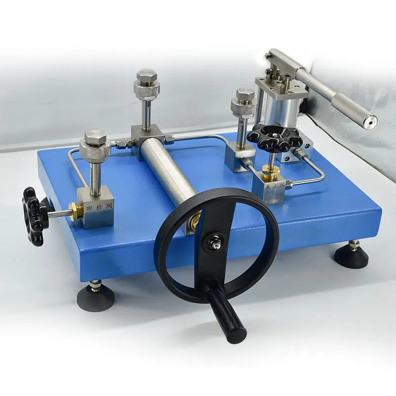 

600bar Desktop Pneumatic Pump Gas Medium Pressure Source Pump YWQ-1431B