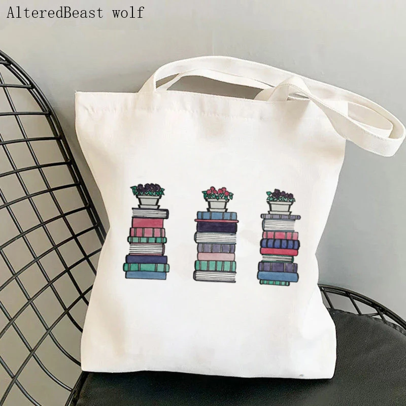 

Women Shopper bag African Violets and Purple Books Bag Harajuku Shopping Canvas Shopper Bag girl handbag Tote Shoulder Lady Bag