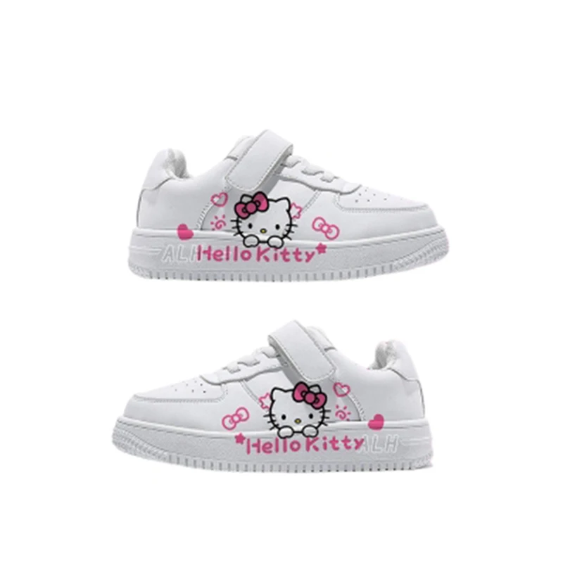 

Sanrio Kawaii Hello Kitty Y2K Board Shoes Girl Heart Cartoon Cute Anime Sneakers Lovely Soft-Soled Comfort Casual Shoes Kid Gift