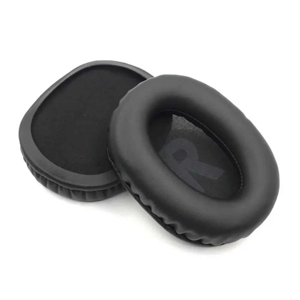 Ear Cover Ear Pads Gaming Headphones Pads Replacement Flannel For G Pro X 100 X80x20mm 2pcs Cover Egg White Wool