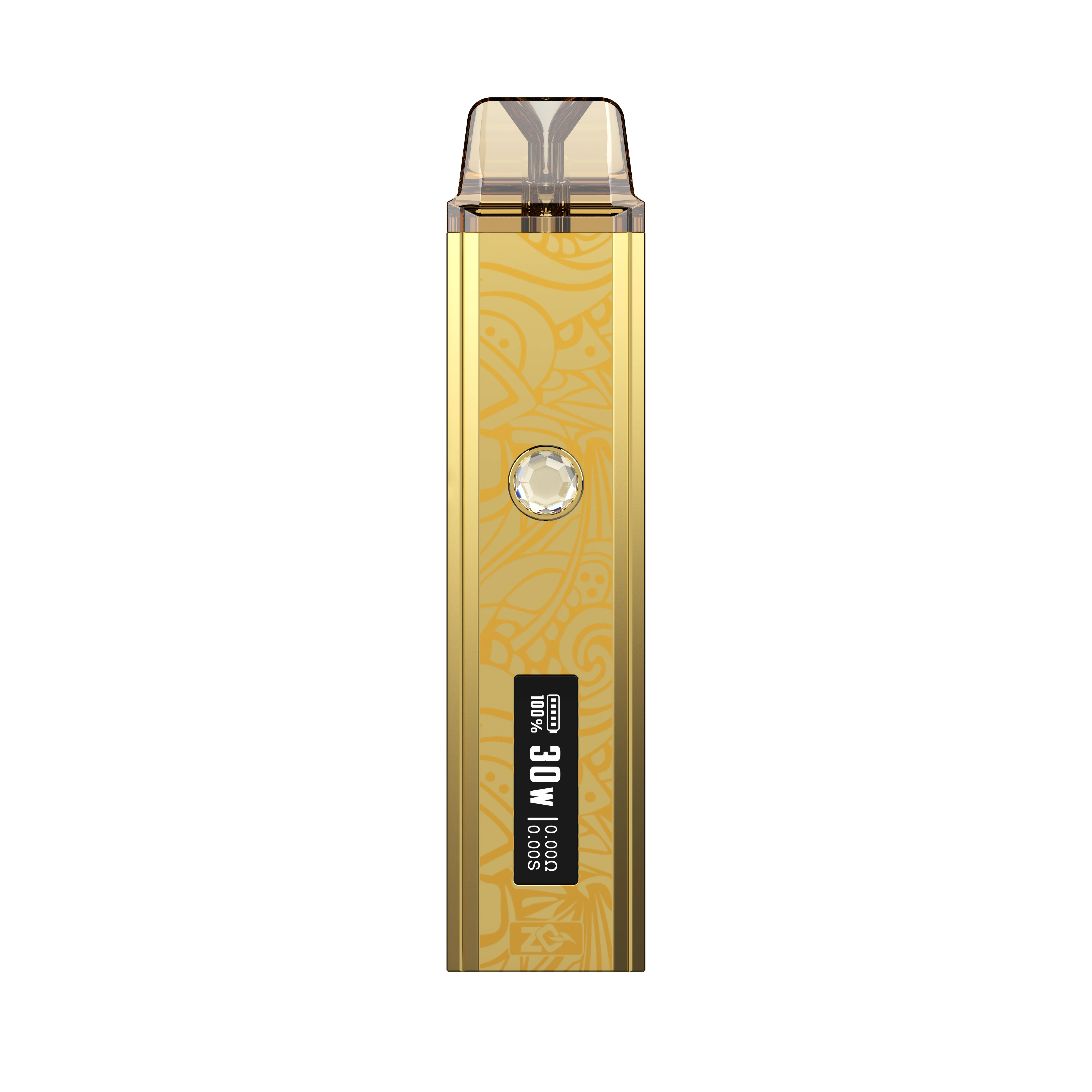 ZQ Xtal Pro Limited Kit 30W Pod System 0.69'' OLED 3.0ml Tank built-in battery 1000mAh Electronic Cigarette MTL/RDTL Vaporizer