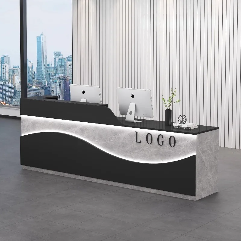 

Modern Shop Reception Desks Company Organizers Design Executive Restaurant Reception Desks Luxury Mostrador Lounge Furniture