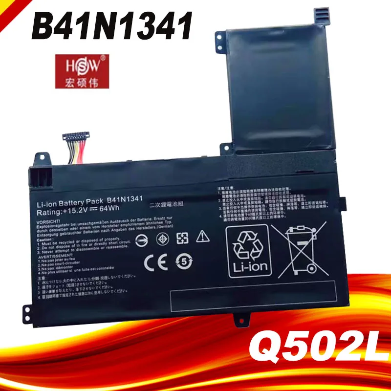 

B41N1341 Laptop Battery For Asus Q502 Q502LA Q502LA-BBI5T12 Q502LA-BBI5T14 Q502LA-BBI5 Series 15.2V 64Wh