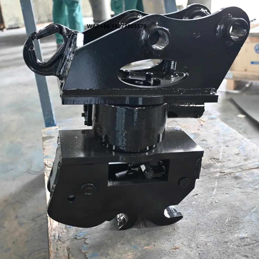 China Manufacturer's Hydraulic Quick Hitch Quick Coupler for Excavator 12-18 Ton Rotating Powertilt Quick Connect Attachments