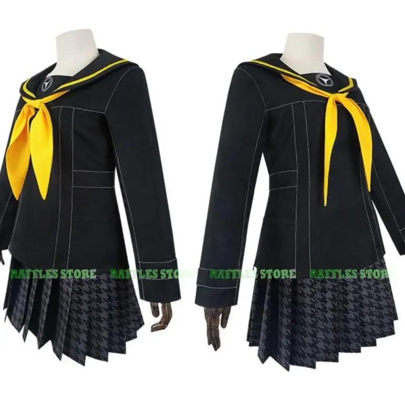 Kujikawa Rise Cosplay Wig Persona 4 Golden JK Uniforms Anime Game Cosplay Women Sailor Suit Wig Jyoshi Koukousei Persona 4