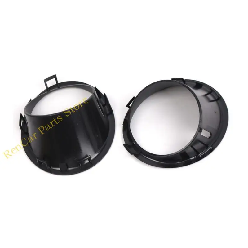

F19A Bumper Fog Lamp Rings Trim Surround Cover For R55 R56 R57 51112753662 Decoration