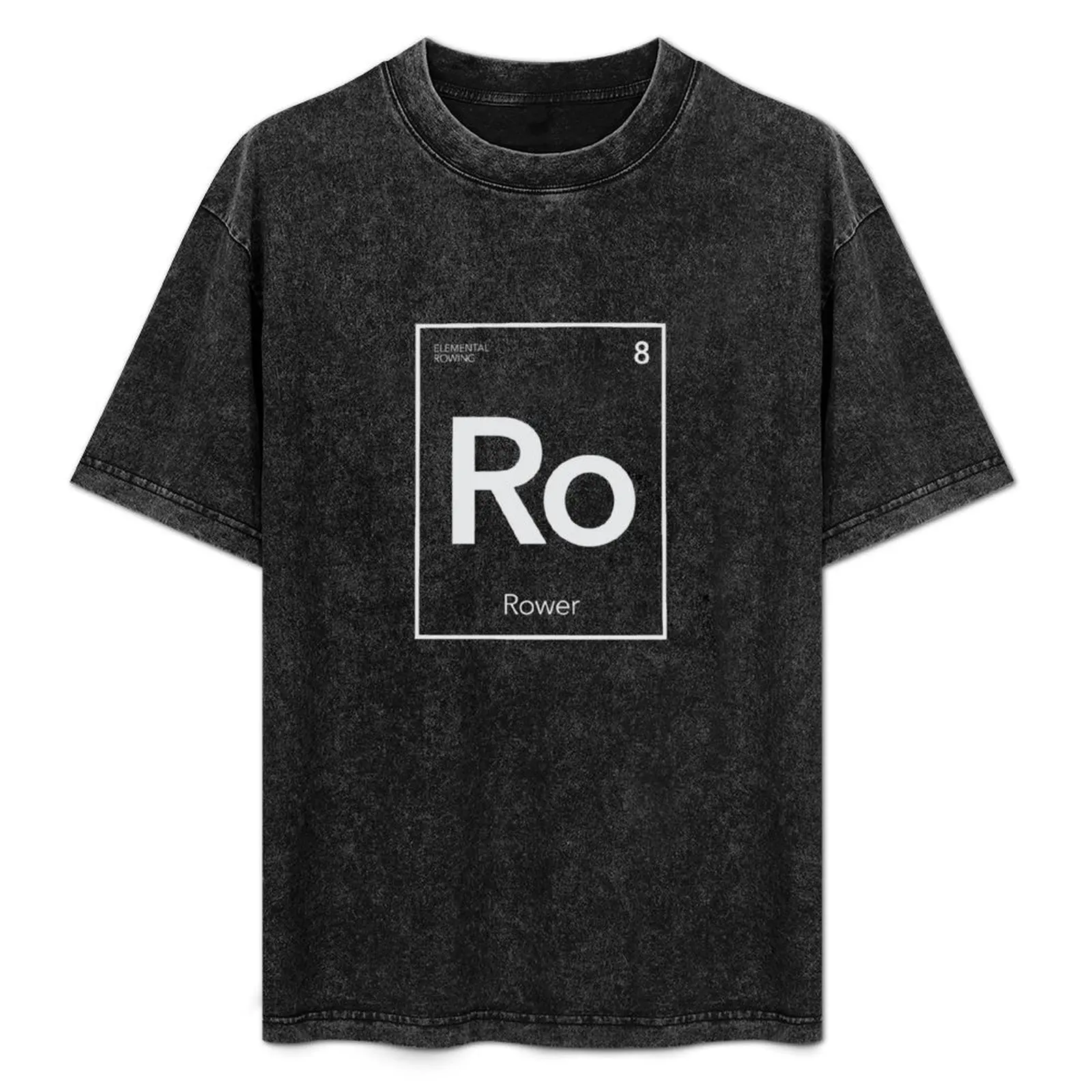 Elemental Rowing - Camiseta básica para remo, camiseta básica lisa para primavera y verano