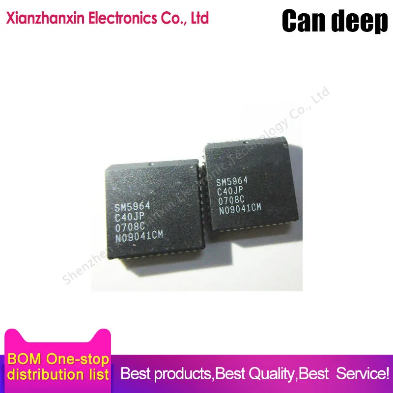 1~5pcs/lot SM5964C40JP SM5964C40 SM5964 C40JP PLCC44 Micro controller