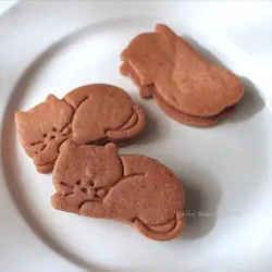 Cartoon Lazy Cat Cookie Molds DIY Cute Animal Cat Fondant Cake Cutter Baking Tool Small Size Cookie Cakes Party Decorations Tool