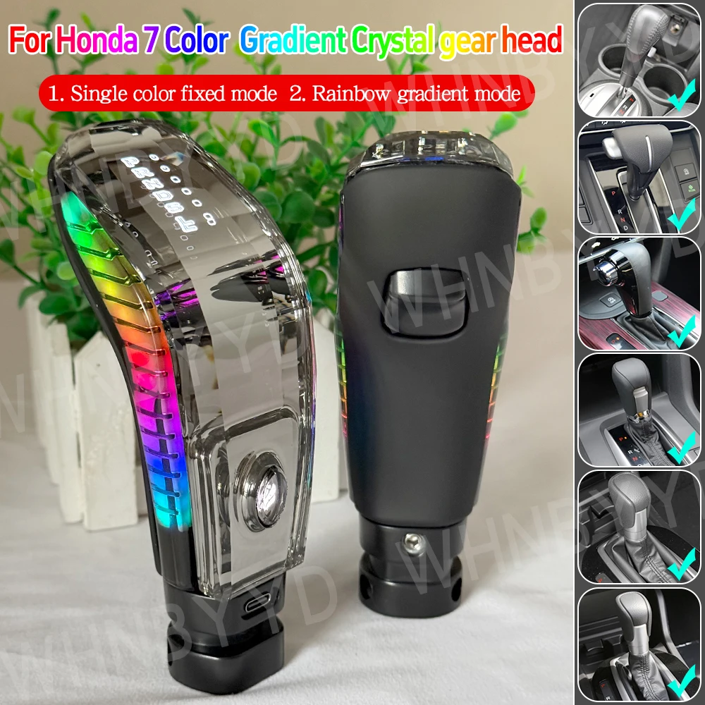 

Car Accessories Universal LED Crystal Shift Lever Knob For Honda/Toyota/Kia/Hyundai/Infiniti/Buick/Chevrolet /Nissan Gear Shift