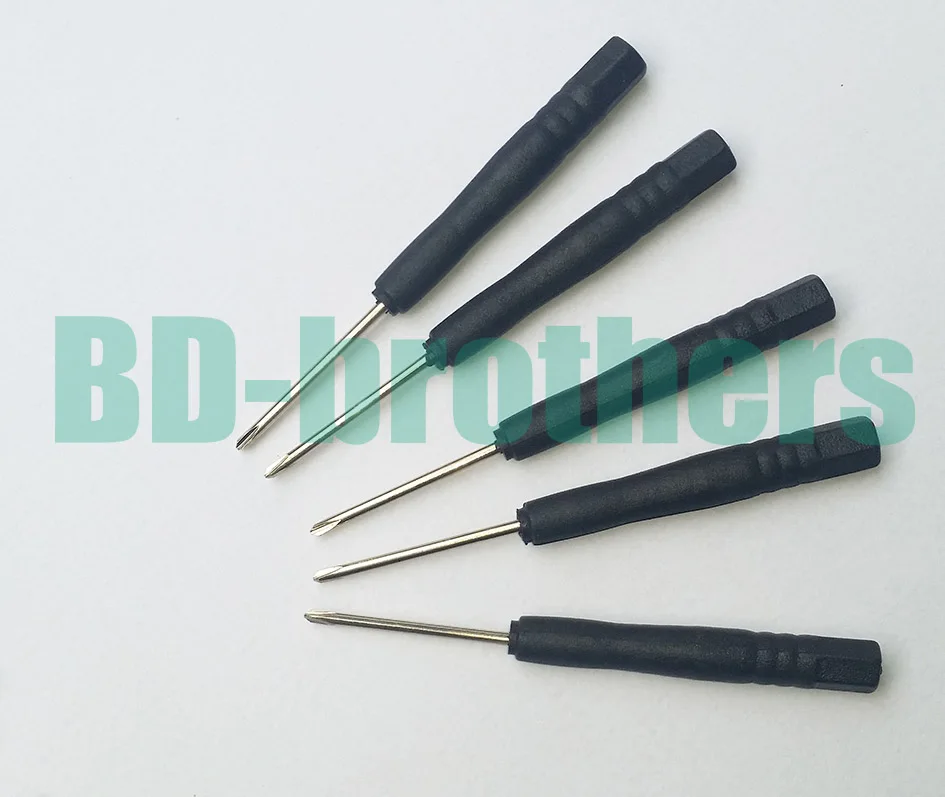 

Black 2.0mm Y 2.0Y Y00 Screwdriver Tri-Wing Triwing Triangle Screwdrivers For Wii NDS NDSL GBA SP Fix Tool 1000pcs/lot