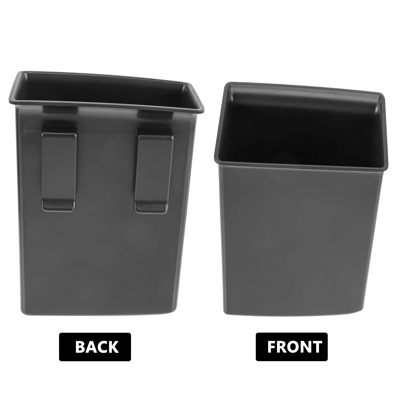 

1pc Multifunctional Car Trash Can Mini Garbage Bin For Back Seat Portable Vehicle Waste Container Seat Back Storage Holder Car