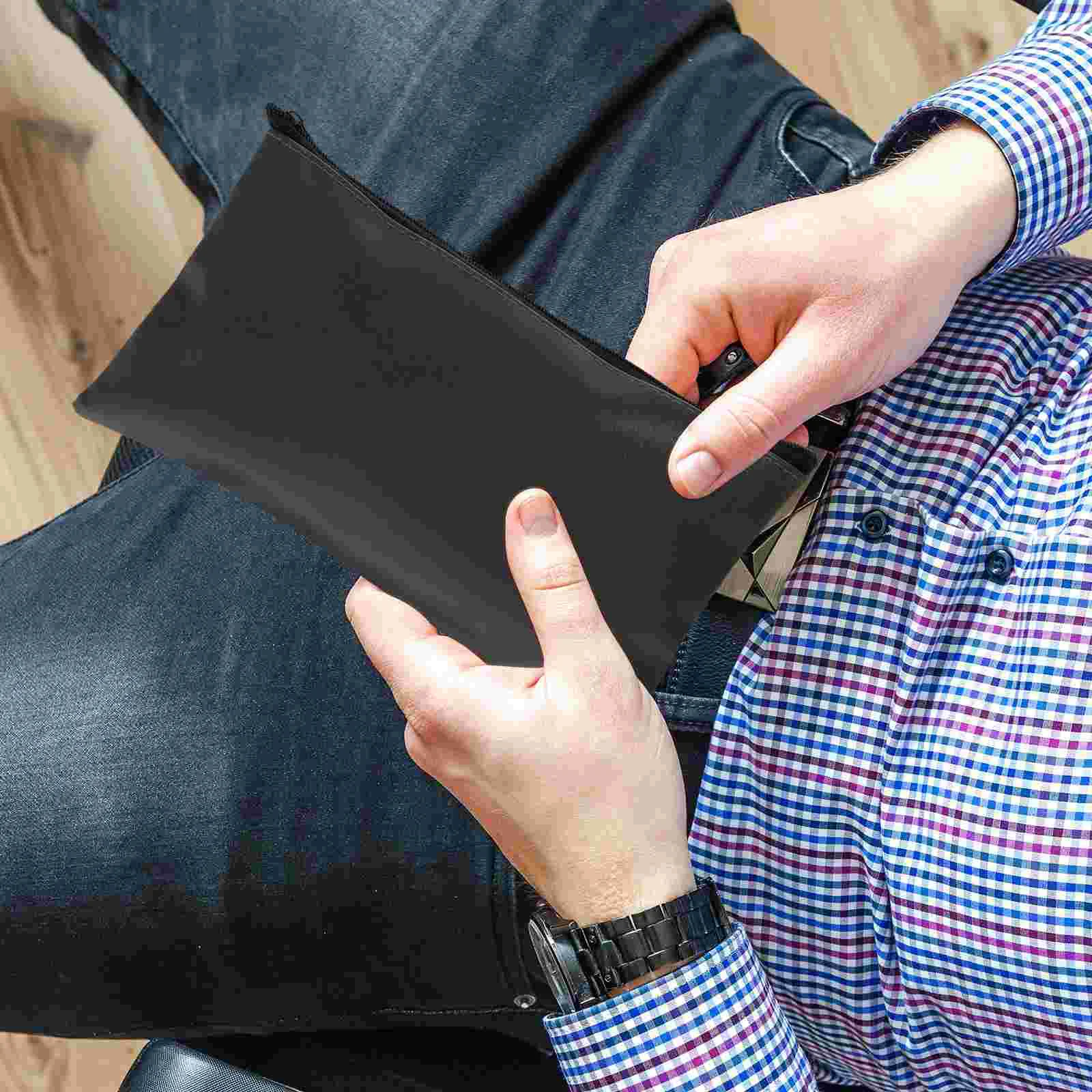 2 Pcs Waterproof Deposit Bag Office File Holder Folder Christmas Tree Organizer