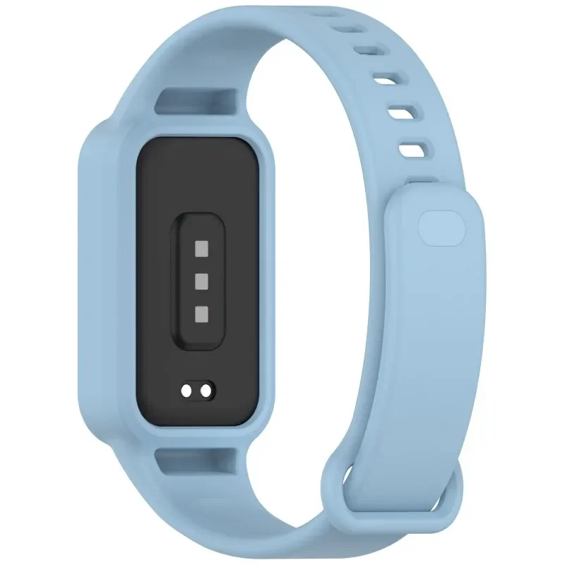 Silikonarmband+Hülle für Xiaomi Smart Band 9 Active Strap Smartwatch-Zubehör Armband für Redmi Band 3 Armband Uhrenhülle – Detail 27