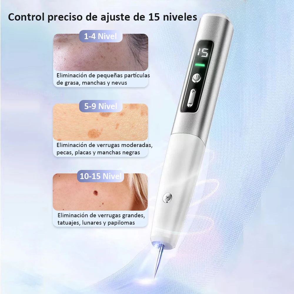 Laser Plasma Pen Skin Tag Remover Face Black Dot Spots Blemish Mole Wart Remover Freckle Eliminator Pimples Nevus Removal Pen