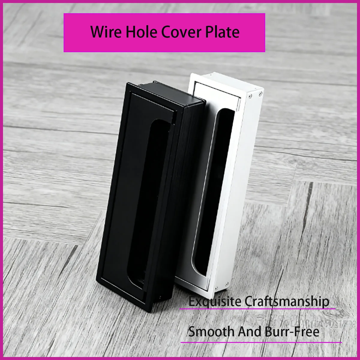 Черный/серебристый квадратный офисный стол из алюминиевого сплава, крышка корпуса компьютерного стола 80*80/80*160/80*275