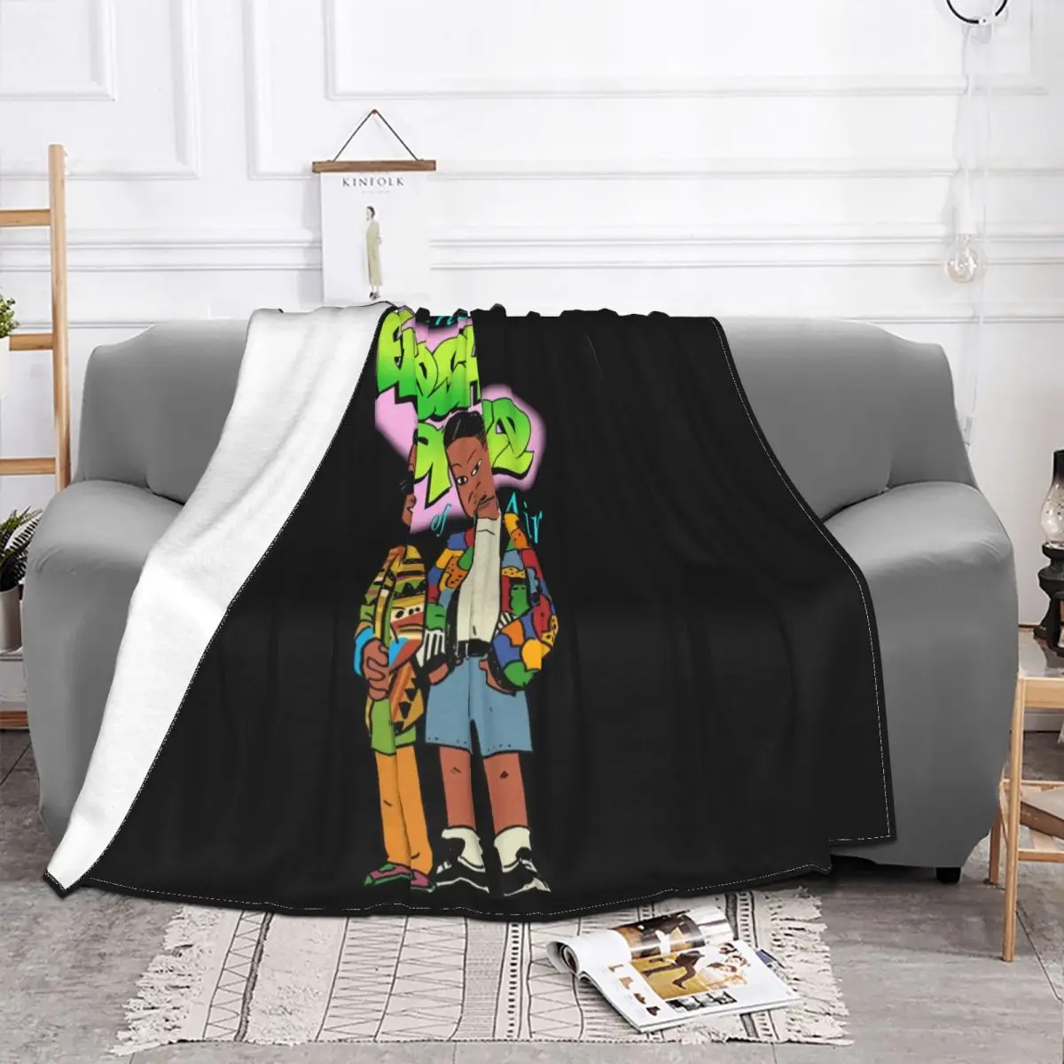 The Fresh Prince Of Bel Air Black Size S 3Xl Women Men Brand Mens Personalized Customized Throw Blanket